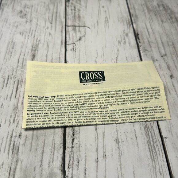 Cross Pen Engraved Fairfax County Public Schools 10 Years  Pen in Original Box - Picture 2 of 10